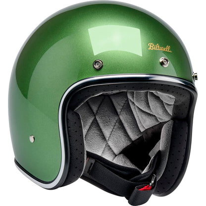 Biltwell Inc. Bonanza Helmet - Metallic Irish Green_2114675