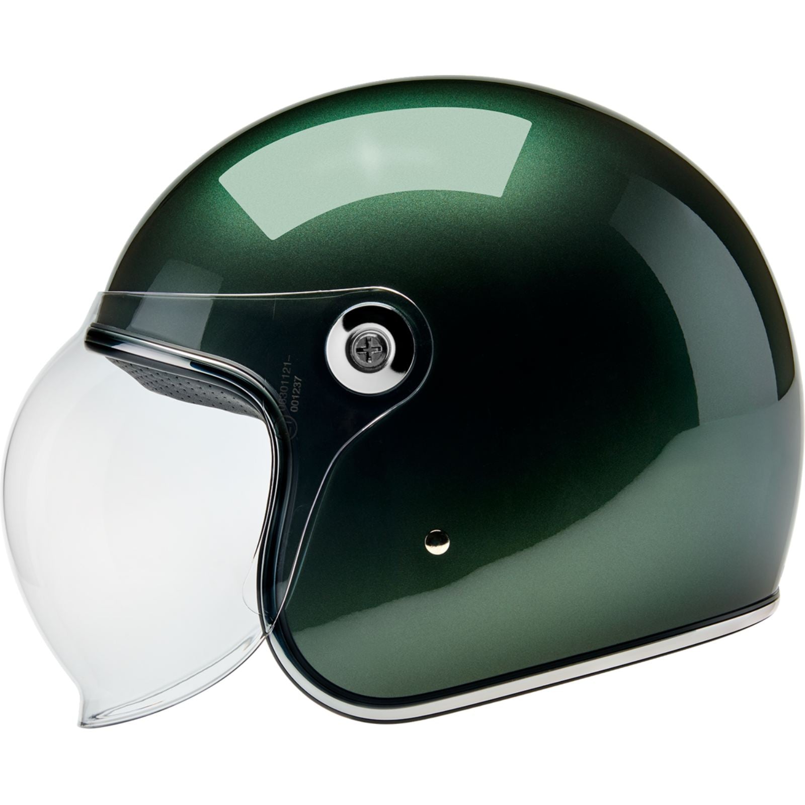 Biltwell Inc. Tahoe™ Helmet - Solid - Metallic Sierra Green_2113892