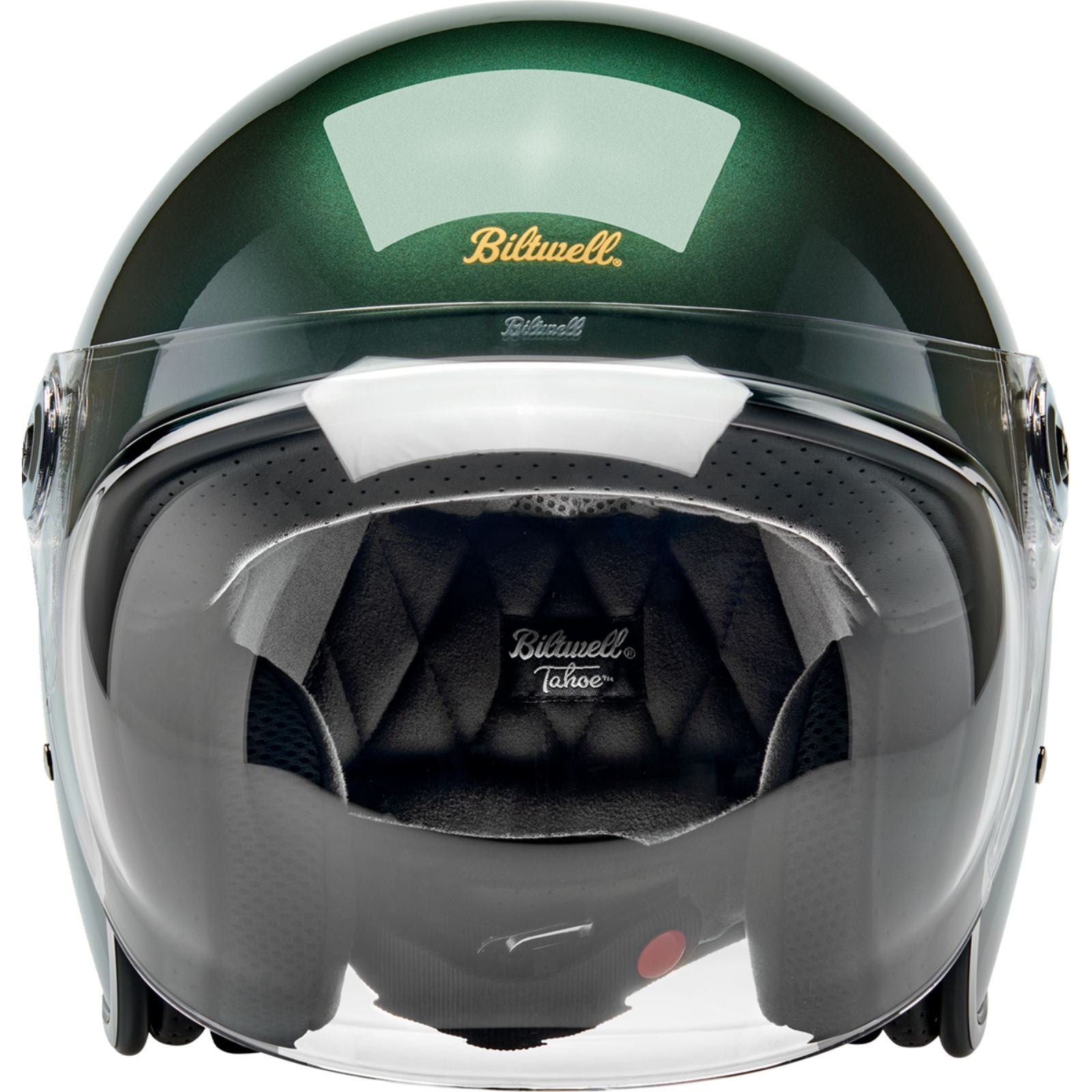 Biltwell Inc. Tahoe™ Helmet - Solid - Metallic Sierra Green_2113996
