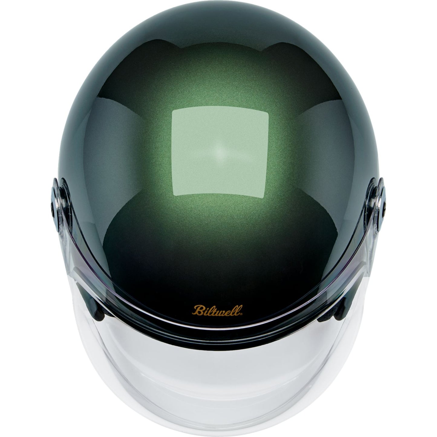 Biltwell Inc. Tahoe™ Helmet - Solid - Metallic Sierra Green_2114438