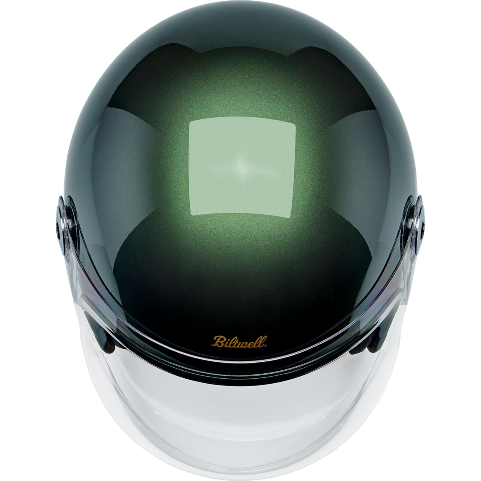 Biltwell Inc. Tahoe™ Helmet - Solid - Metallic Sierra Green_2114438