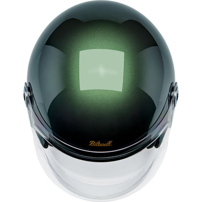 Biltwell Inc. Tahoe™ Helmet - Solid - Metallic Sierra Green_2114438