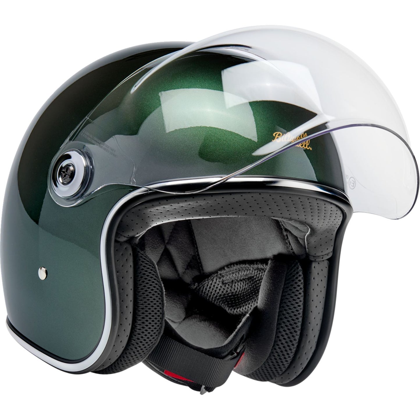 Biltwell Inc. Tahoe™ Helmet - Solid - Metallic Sierra Green_2114880