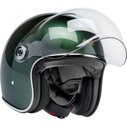 Biltwell Inc. Tahoe™ Helmet - Solid - Metallic Sierra Green_2114880