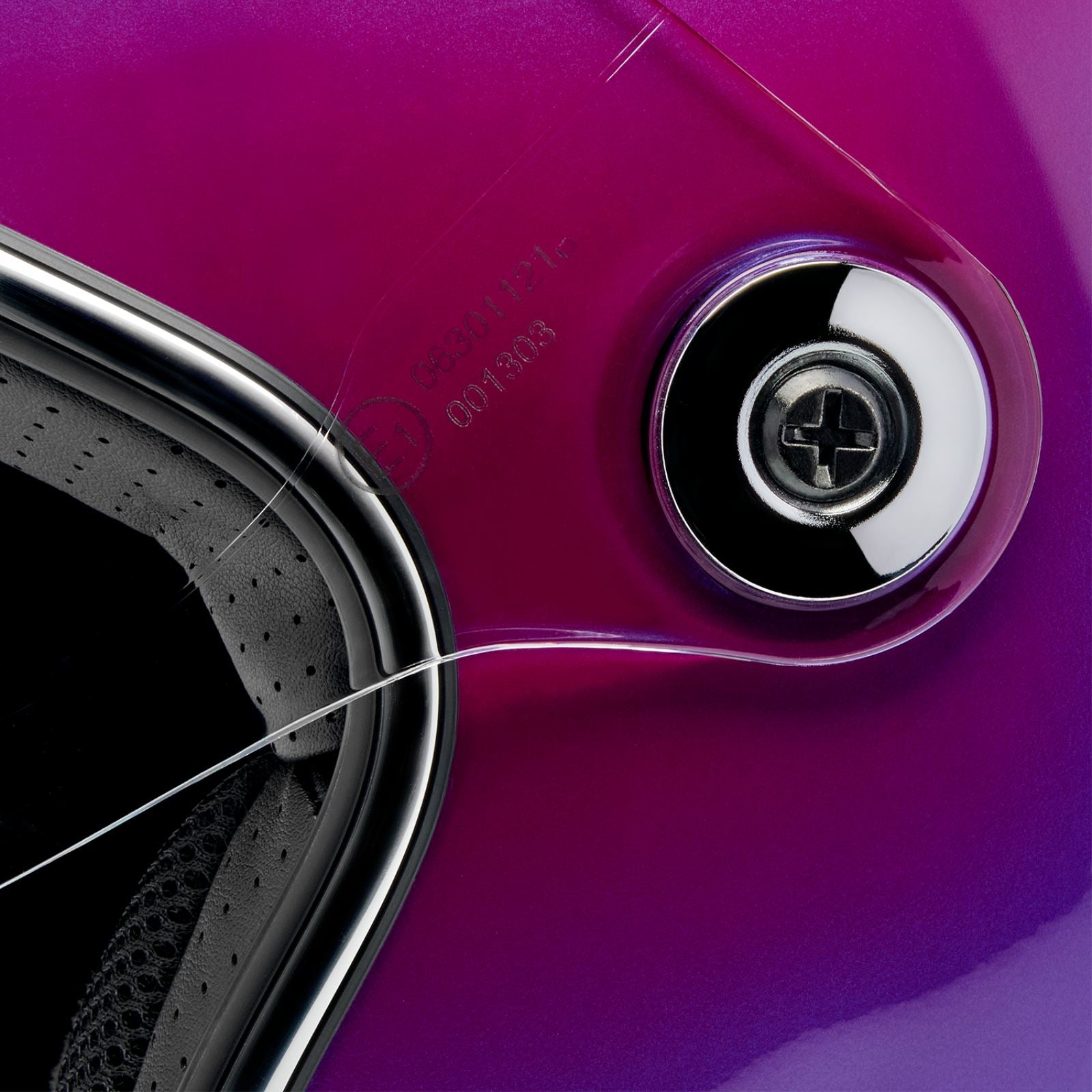 Biltwell Inc. Tahoe™ Helmet - Solid - Metallic Grape_2113262