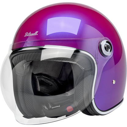 Biltwell Inc. Tahoe™ Helmet - Solid - Metallic Grape_2114323
