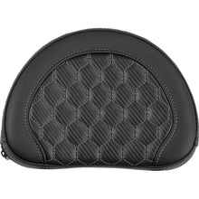 Saddlemen Contour Sissy Bar Pad - Honeycomb - Gray Stitch - Universal [MPN: 051319002]_2522160