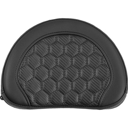 Saddlemen Contoured Sissy Bar Pad - Honeycomb - Black Stitch [MPN: 051319000]_2522163
