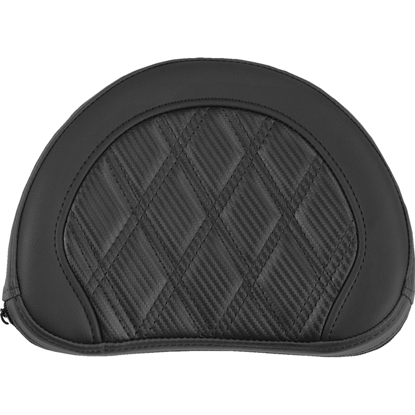 Saddlemen Contoured Sissy Bar Pad - Lattice Stitch - Black Stitch [MPN: 051320700]_2114754