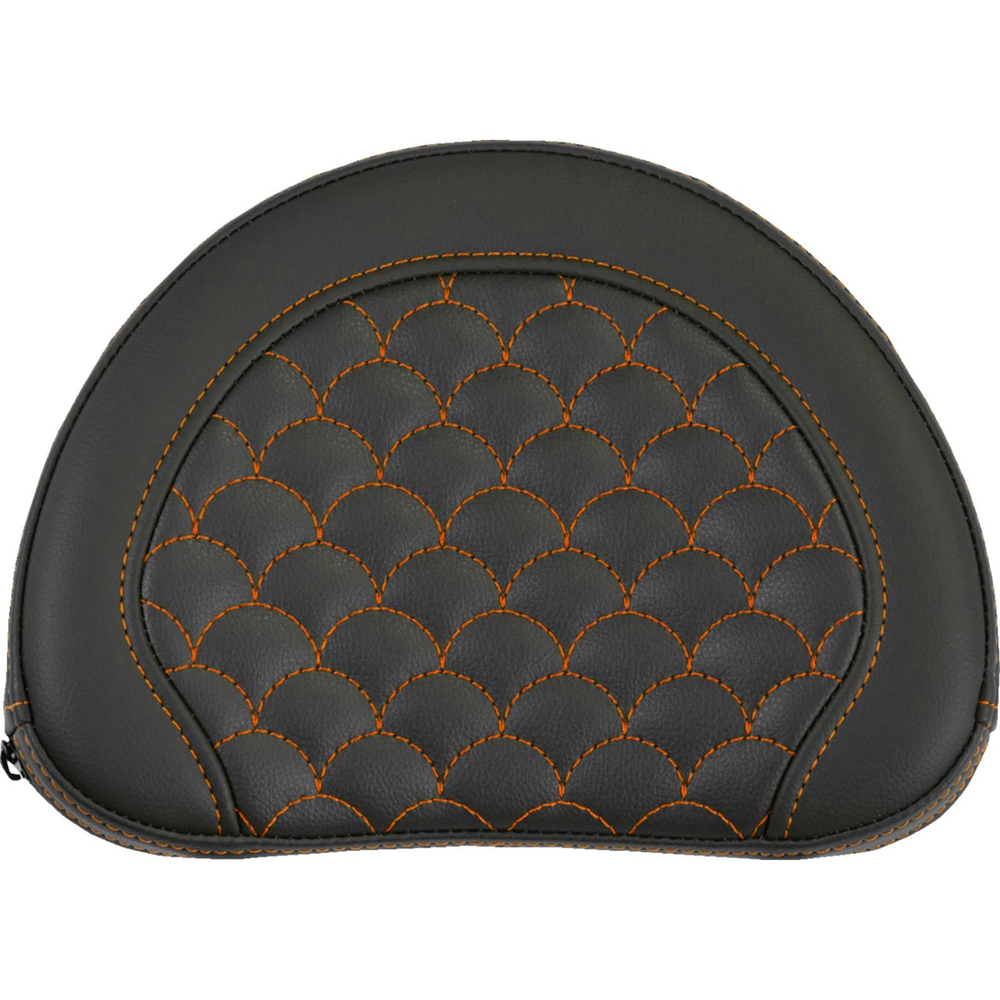 Saddlemen Contoured Sissy Bar Pad - Dragon Scale - Orange Stitch [MPN: 051320903]_2114070