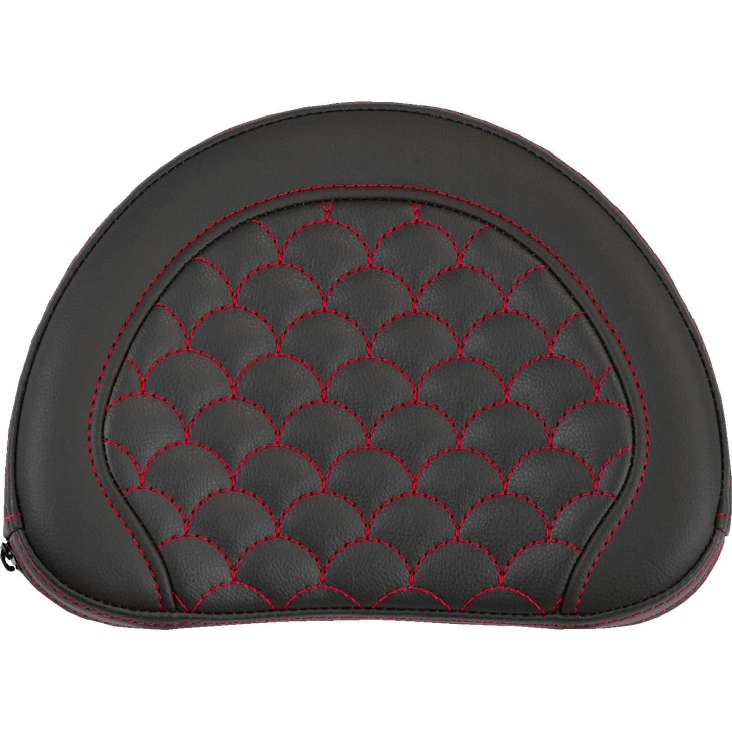 Saddlemen Contoured Sissy Bar Pad - Dragon Scale - Red Stitch [MPN: 051320904]_2113872