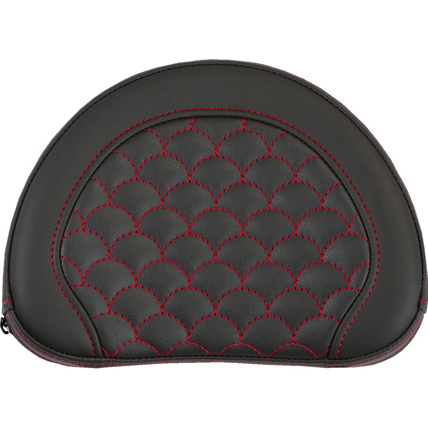 Saddlemen Contoured Sissy Bar Pad - Dragon Scale - Red Stitch [MPN: 051320904]_2522180