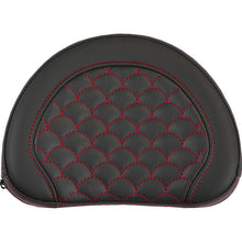 Saddlemen Contoured Sissy Bar Pad - Dragon Scale - Red Stitch [MPN: 051320904]_2522180