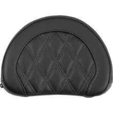 Saddlemen Contoured Sissy Bar Pad - Lattice Stitch - Gray Stitch [MPN: 051318402]_2113268