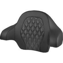 Saddlemen Tour-Pak® Backrest Pad - Lattice Stitch - Black Stitch - FL '14-'25 [MPN: 814-07-20700]_2114540