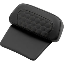 Saddlemen Chopped Tour Pak Backrest Pad - Gray Stitch - FLH/FLT '14-'25 [MPN: 814-07C-19002]_2114077