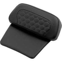 Saddlemen Chopped Tour Pak Backrest Pad - Gray Stitch - FLH/FLT '14-'25 [MPN: 814-07C-19002]_2522206