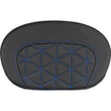 Saddlemen Mini Contour Sissy Bar Pad - Tri-Gripper - Blue Stitch [MPN: 061021101]_2522209