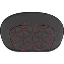 Saddlemen Mini Contour Sissy Bar Pad - Tri-Gripper - Red Stitch [MPN: 061021104]_2115268