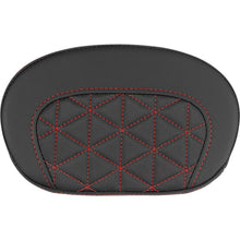Saddlemen Mini Contour Sissy Bar Pad - Tri-Gripper - Red Stitch [MPN: 061021104]_2522212