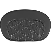 Saddlemen Mini Contour Sissy Bar Pad - Tri-Gripper - White Stitch [MPN: 061021106]_2522214
