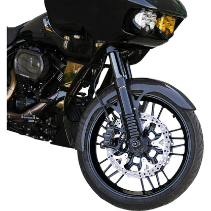 Arlen Ness Front Fender - Wrapper - 21" - Carbon Fiber/Gloss for HD Touring '23-'25 [MPN: 210-084]_2115174
