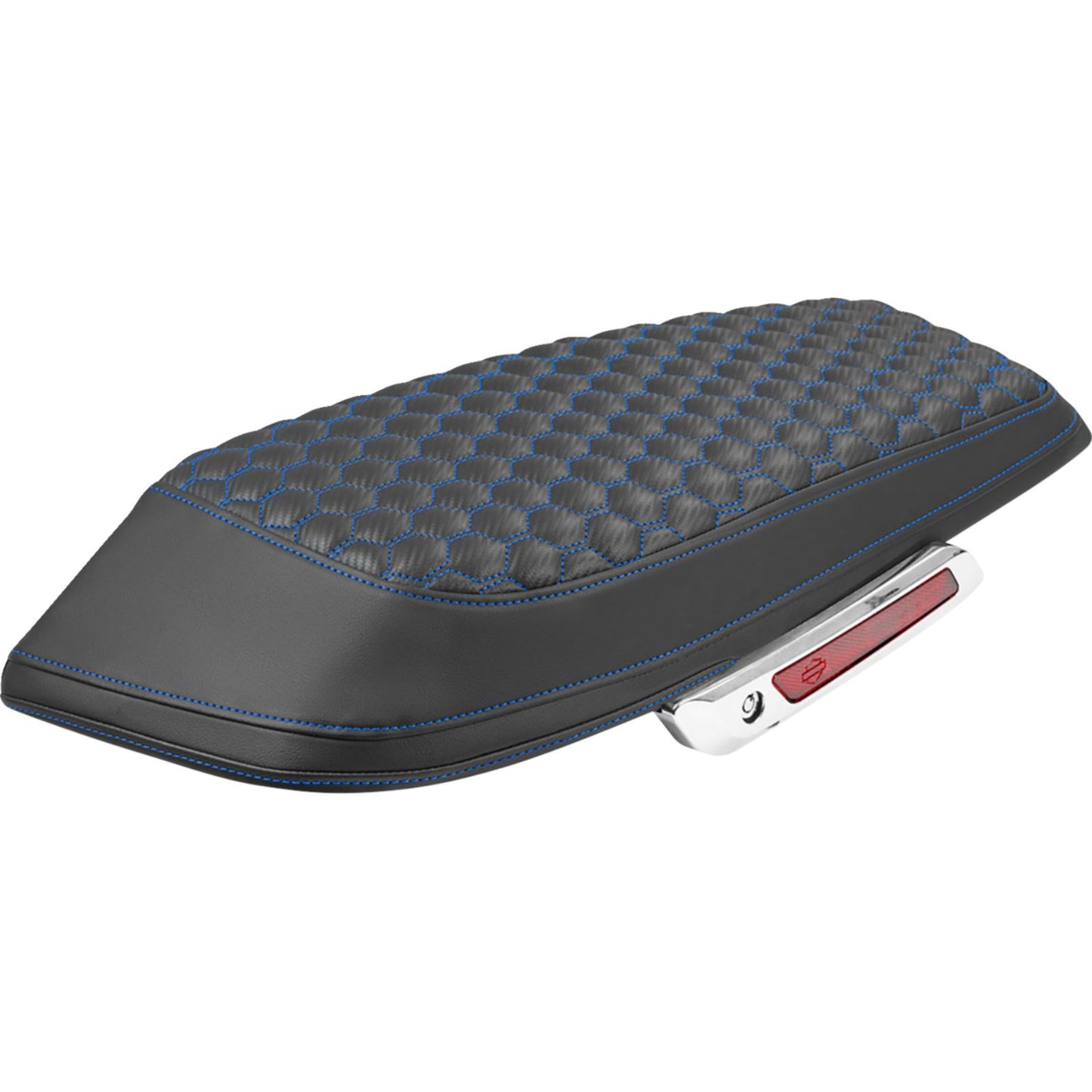 Saddlemen Saddlebag Lid Covers - Honeycomb - Blue Stitch - FLH/FLT '23-'25 [MPN: L870-23-19001]_2115119