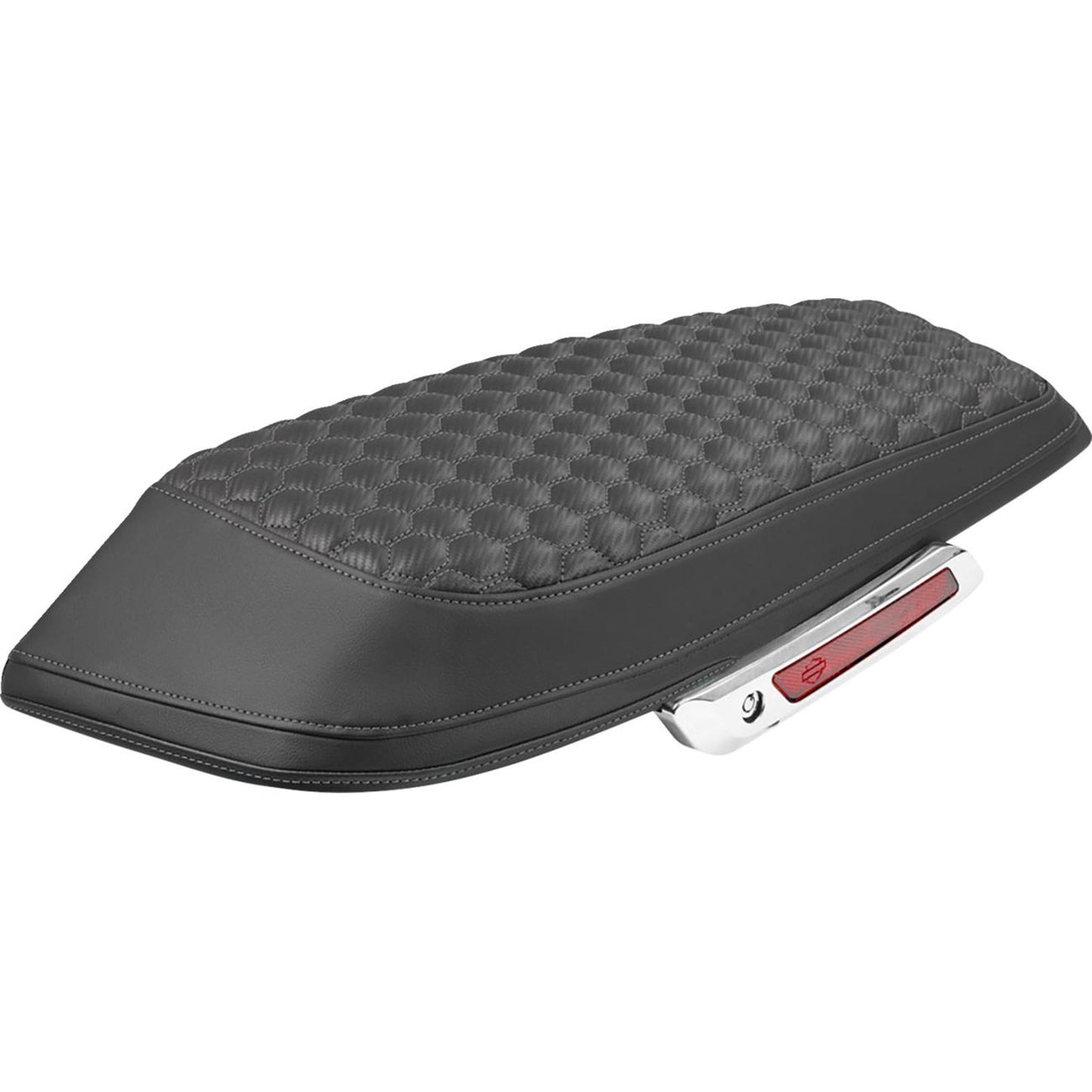 Saddlemen Saddlebag Lid Covers - Honeycomb - Gray Stitch - FLH/FLT '23-'25 [MPN: L870-23-19002]_2522291