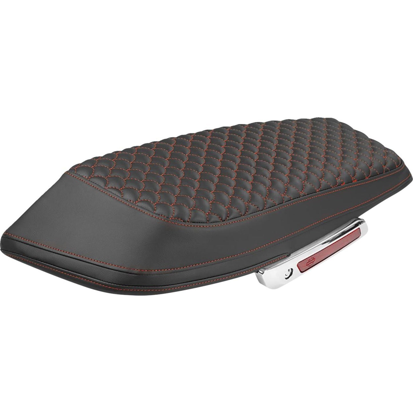 Saddlemen Saddlebag Lid Covers - Dragon Scale - Red Stitch - FLH/FLT '23-'25 [MPN: L870-23-20904]_2522300