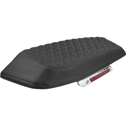 Saddlemen Saddlebag Lid Covers - Tri-Gripper - Gray Stitch - FLH/FLT '23-'25 [MPN: L870-23-21102]_2522307