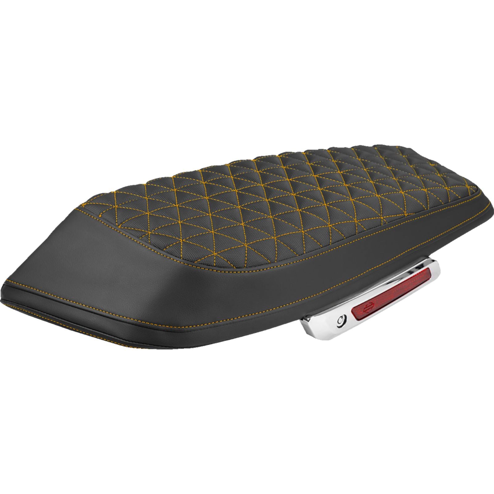 Saddlemen Saddlebag Lid Covers - Tri-Gripper - Orange Stitch FLH/FLT '23-'25 [MPN: L870-23-21103]_2114910