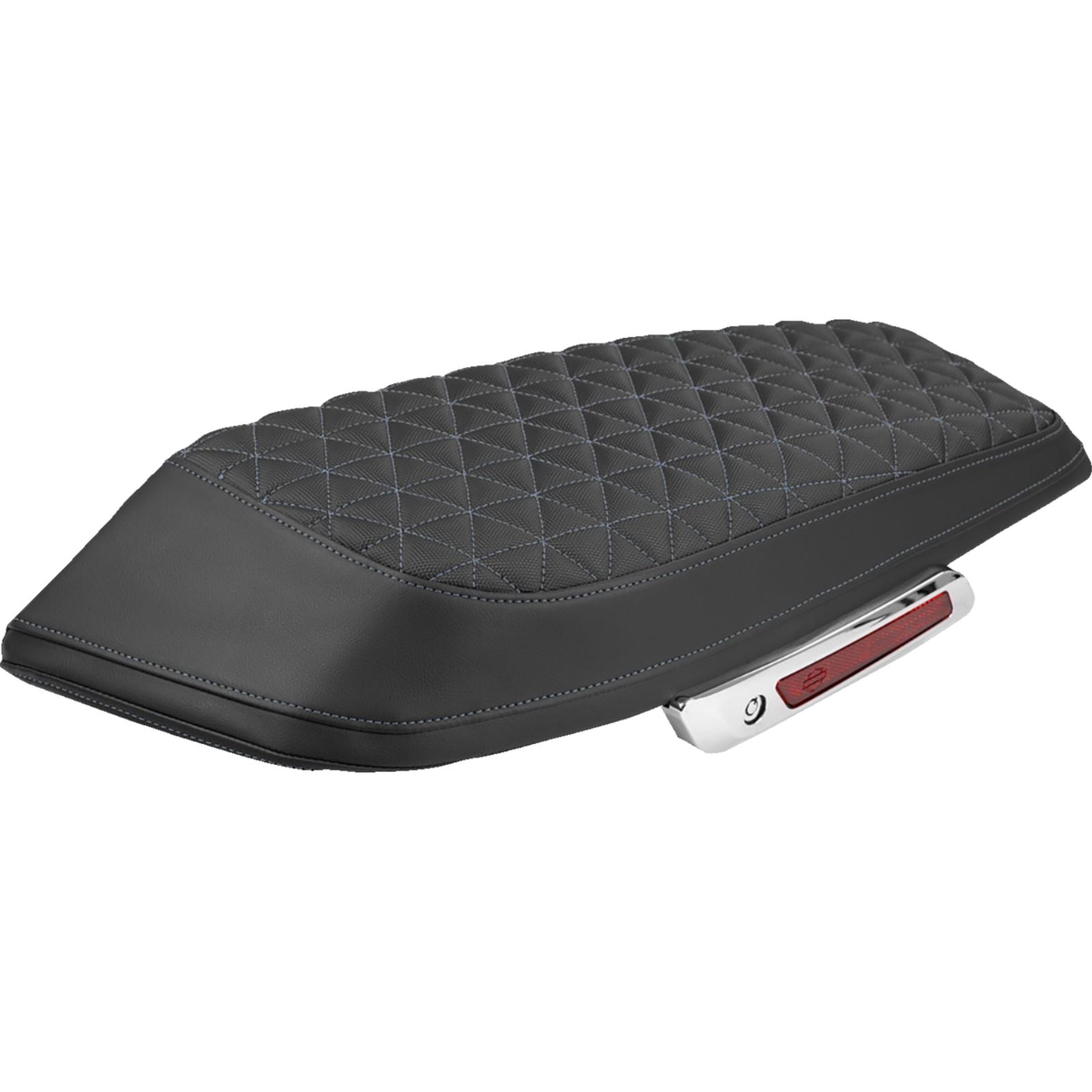Saddlemen Saddlebag Lid Covers - Tri-Gripper - Silver Stitch FLH/FLT '23-'25 [MPN: L870-23-21105]_2113865
