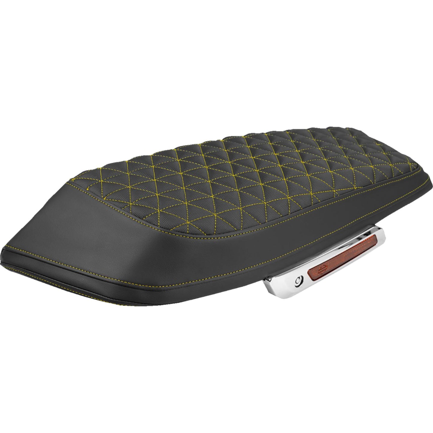 Saddlemen Saddlebag Lid Covers - Tri-Gripper - Gold Stitch - FLH/FLT '23-'25 [MPN: L870-23-21107]_2114357