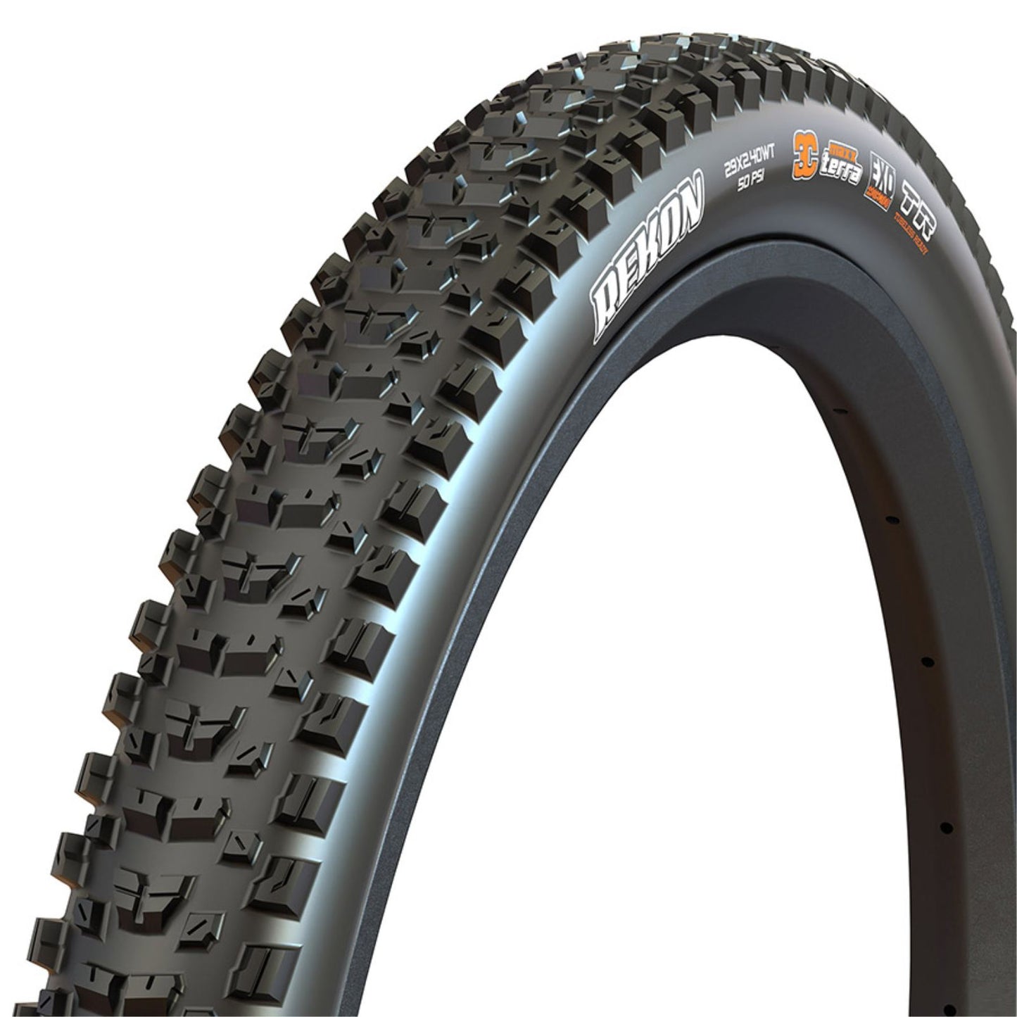Maxxis - Bicycle Rekon Mountain Tire 27.5"x2.60 - Black [MPN: TB00702600]_2115308