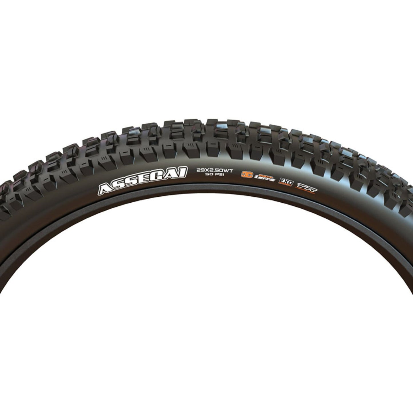 Maxxis - Bicycle Assegai Mountain Tire 29"x2.50 - Black [MPN: TB00698000]_2115378