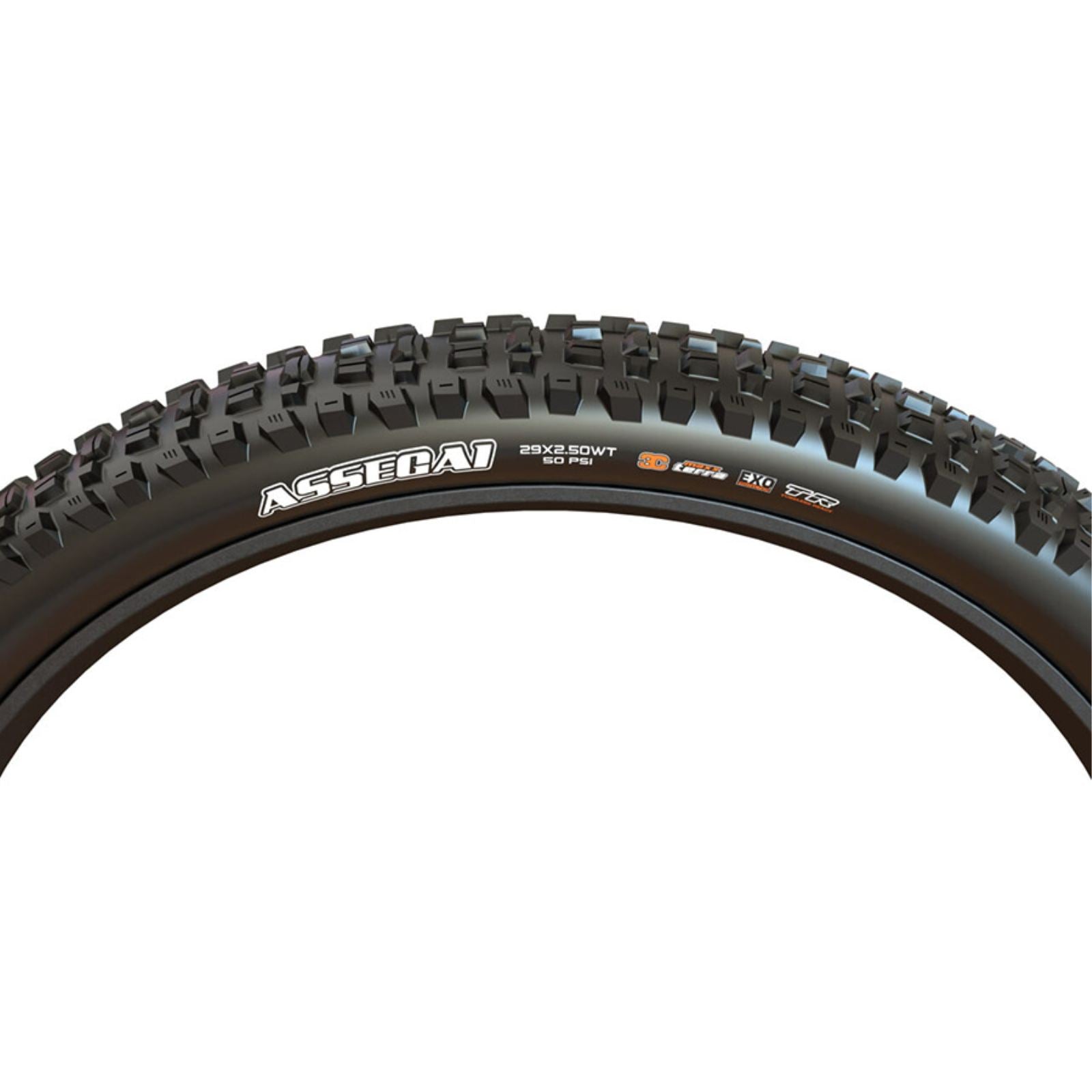 Maxxis - Bicycle Assegai Mountain Tire 29"x2.50 - Black [MPN: TB00698000]_2115378