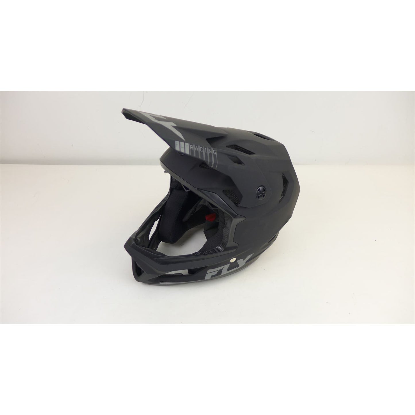 Fly Racing Youth MX-24 Rayce Helmet - Matte Black - Medium OPEN BOX [MPN: 73-3613YM]_2145129