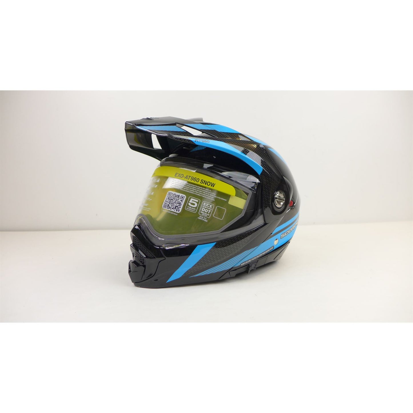 ScorpionEXO EXO-AT960 Helmet - Light Blue Medium (Dual Pane) OPEN BOX [MPN: 96-1184-SD]_2153800