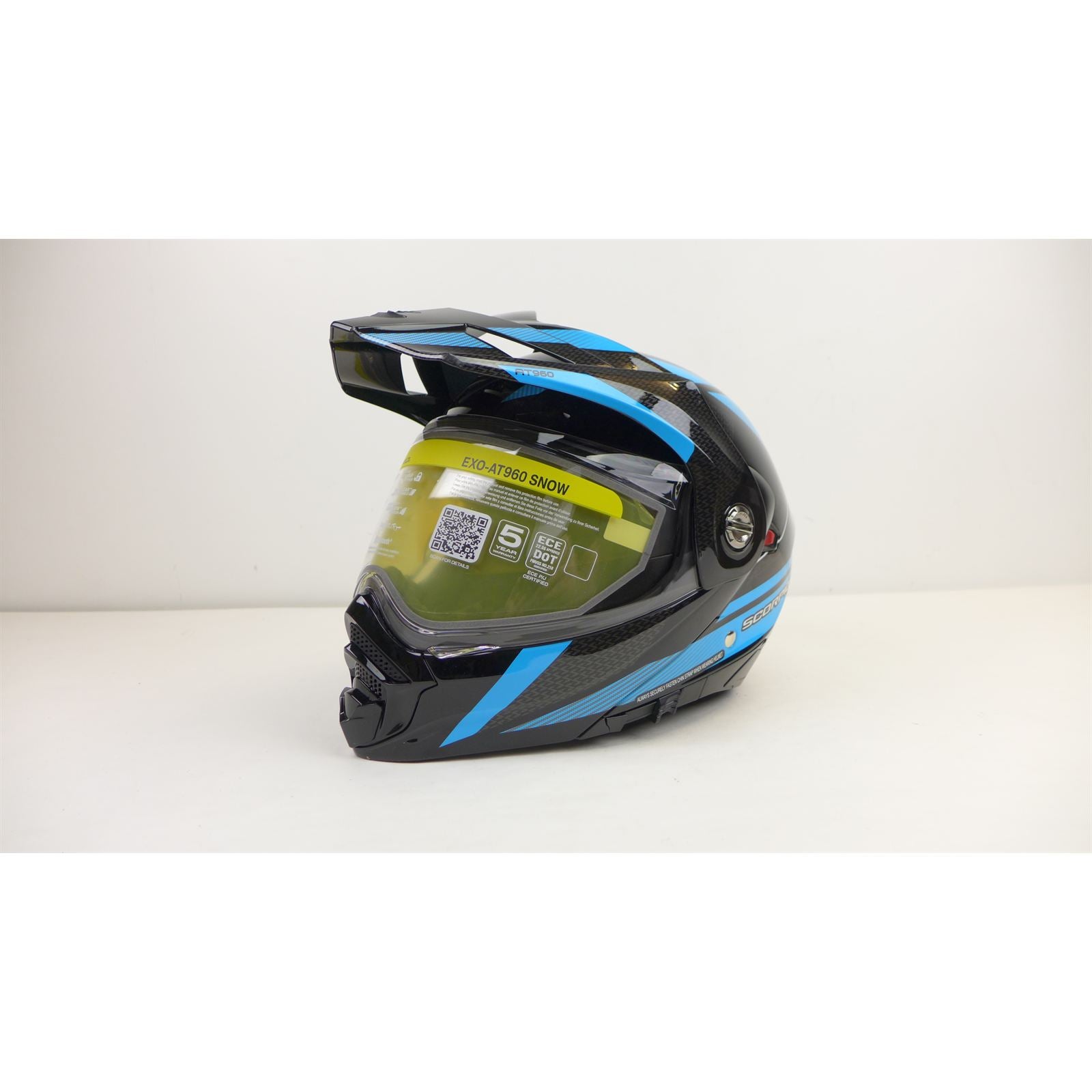 ScorpionEXO EXO-AT960 Helmet - Light Blue Medium (Dual Pane) OPEN BOX [MPN: 96-1184-SD]_2153800