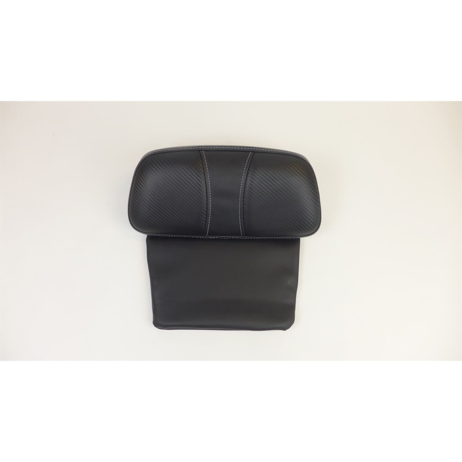 Saddlemen Backrest Pad - Dominator - Black w/Fiber Inset OPEN BOX [MPN: 814-07-CPACK-D]_2294849