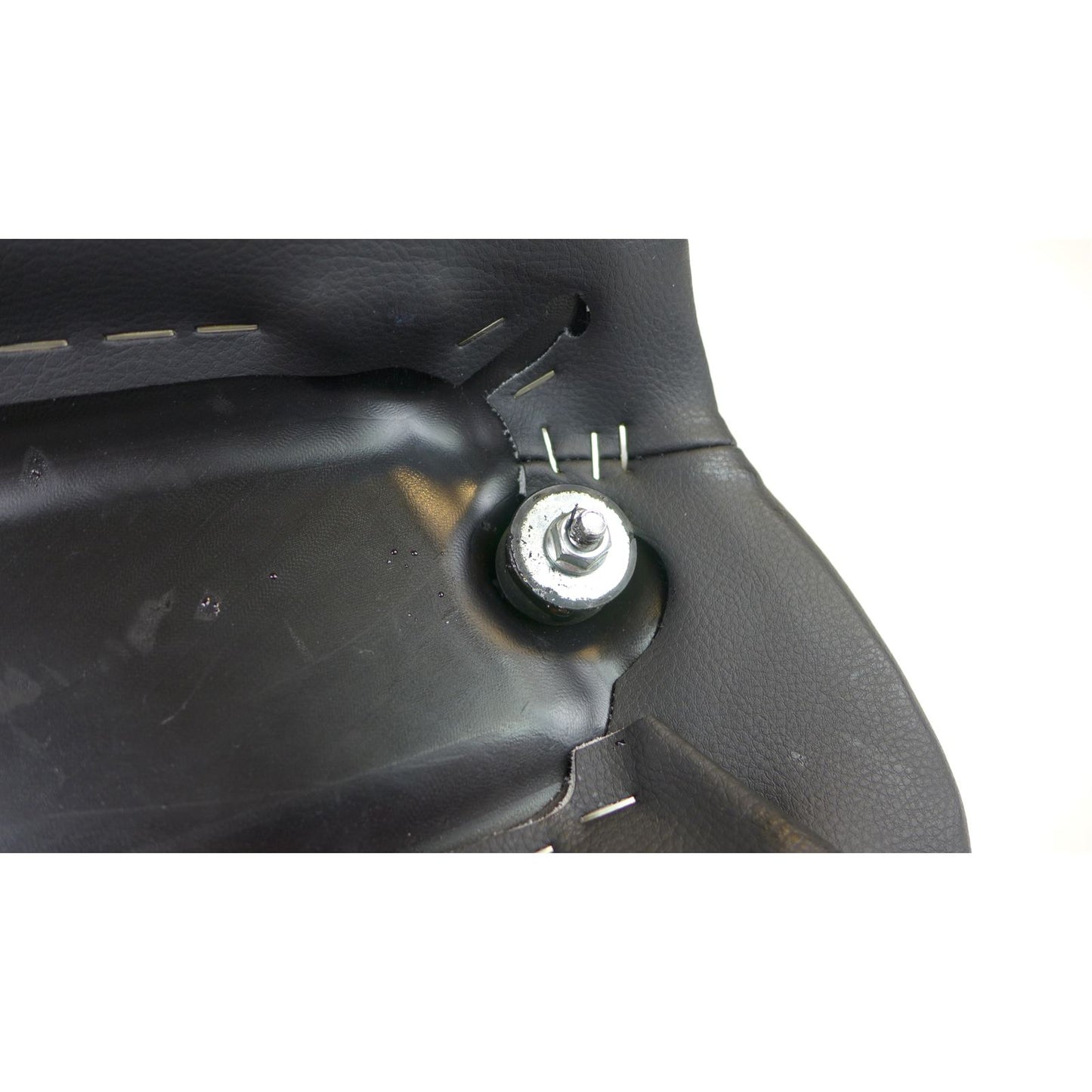 Saddlemen Backrest Pad - Dominator - Black w/Fiber Inset OPEN BOX [MPN: 814-07-CPACK-D]_2294851