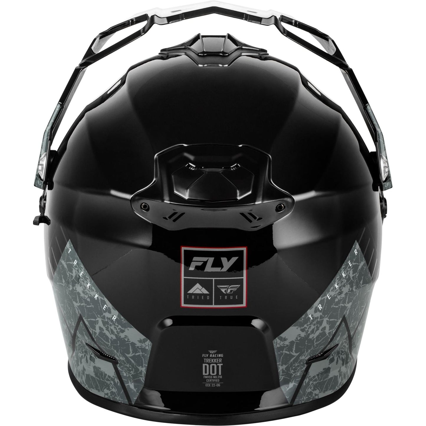 FLY Racing Trekker Granite Helmet - Black/Grey_2154853