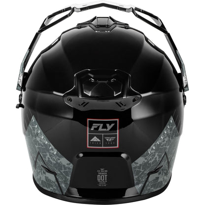 FLY Racing Trekker Granite Helmet - Black/Grey_2154853