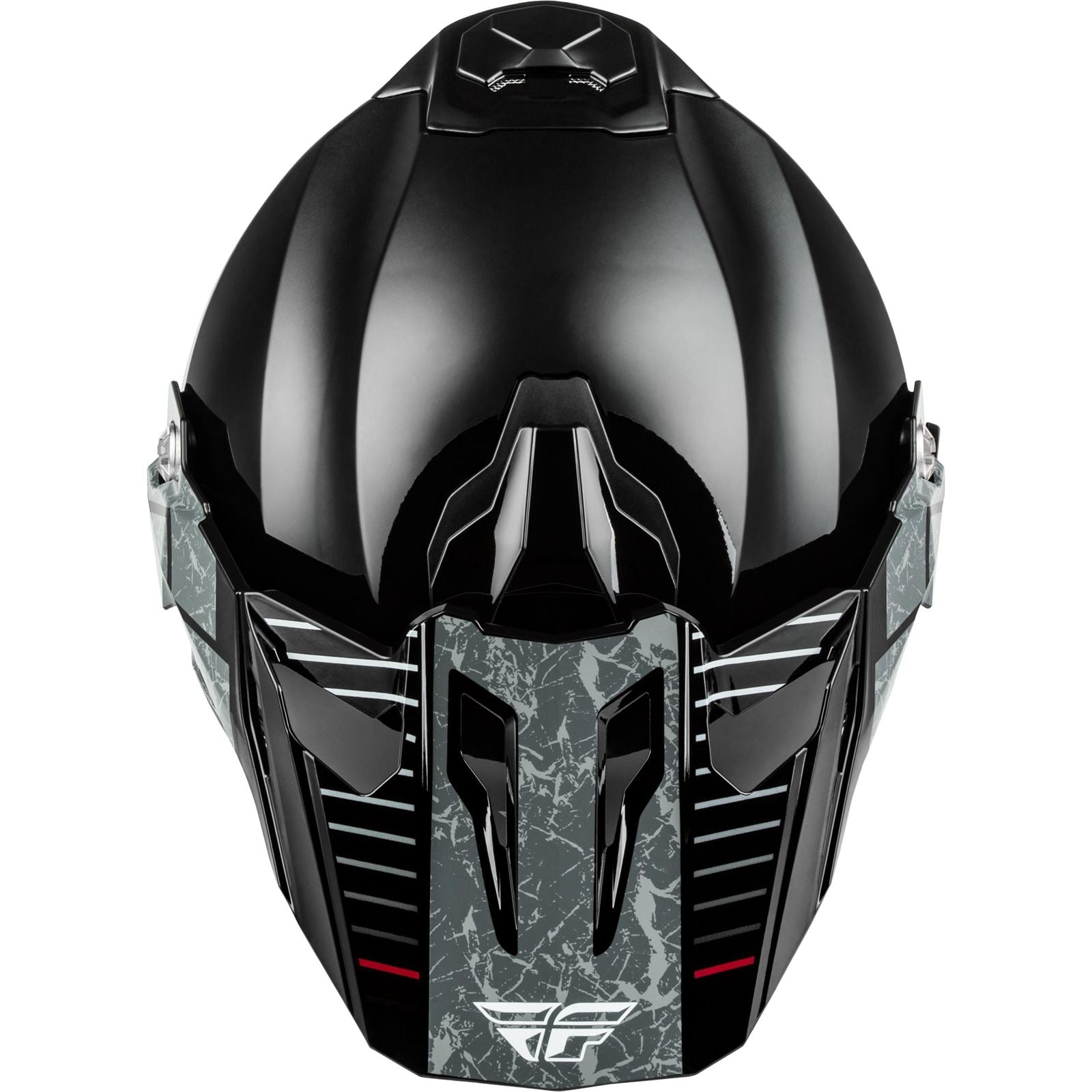FLY Racing Trekker Granite Helmet - Black/Grey_2154852