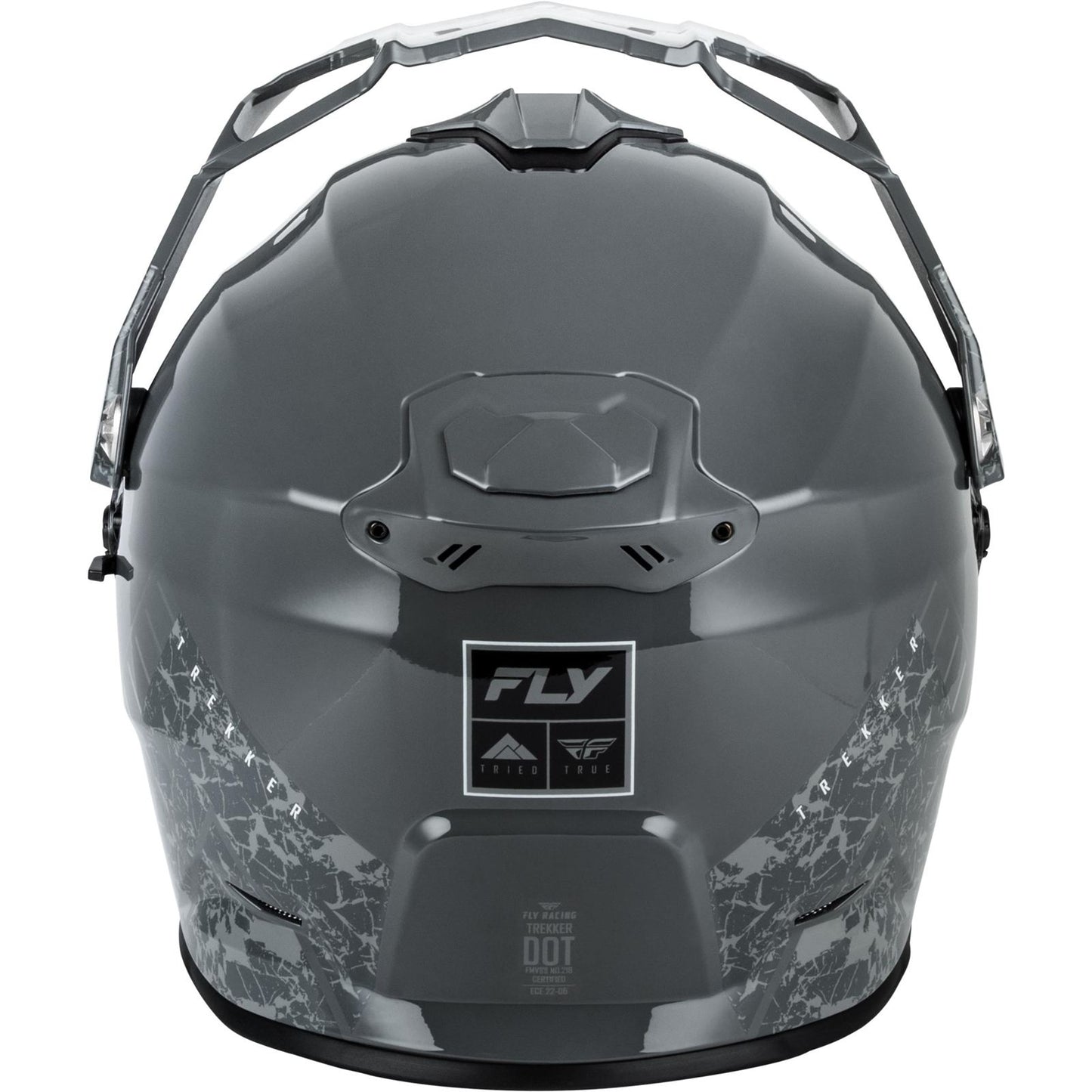FLY Racing Trekker Granite Helmet - Grey/Grey_2154871