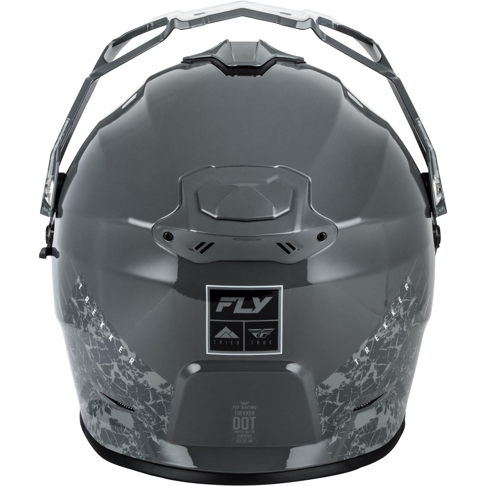 FLY Racing Trekker Granite Helmet - Grey/Grey_2154871