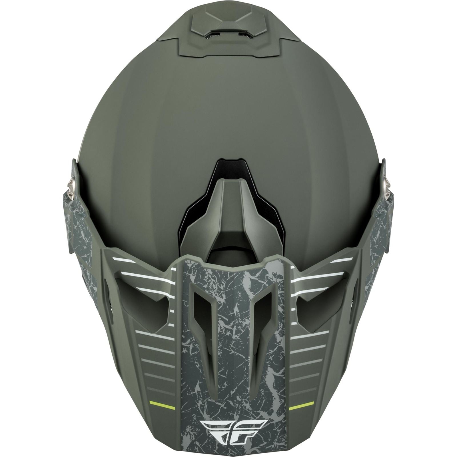 FLY Racing Trekker Granite Helmet - Sage/Grey_2154824