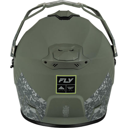 FLY Racing Trekker Granite Helmet - Sage/Grey_2154882