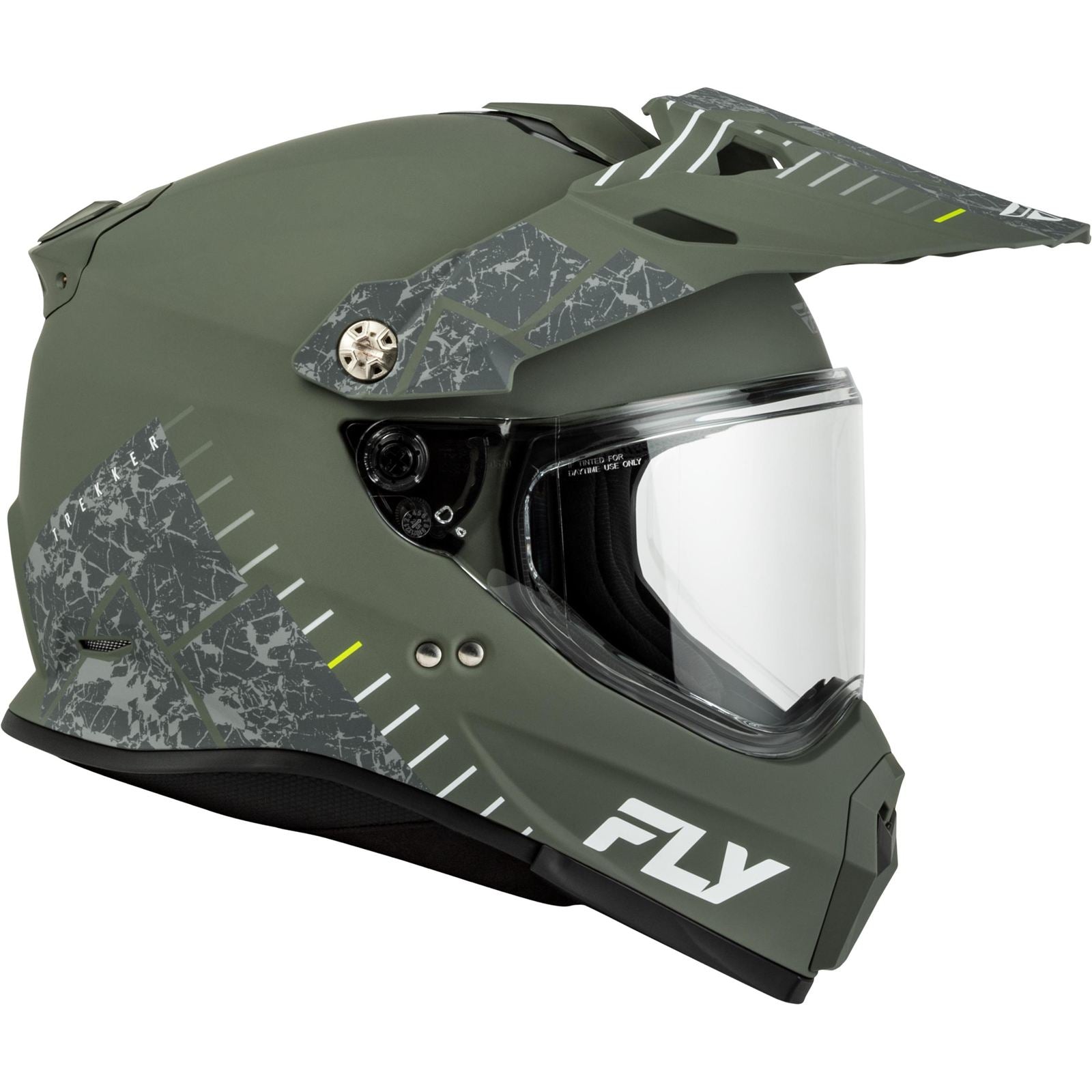 FLY Racing Trekker Granite Helmet - Sage/Grey_2154883