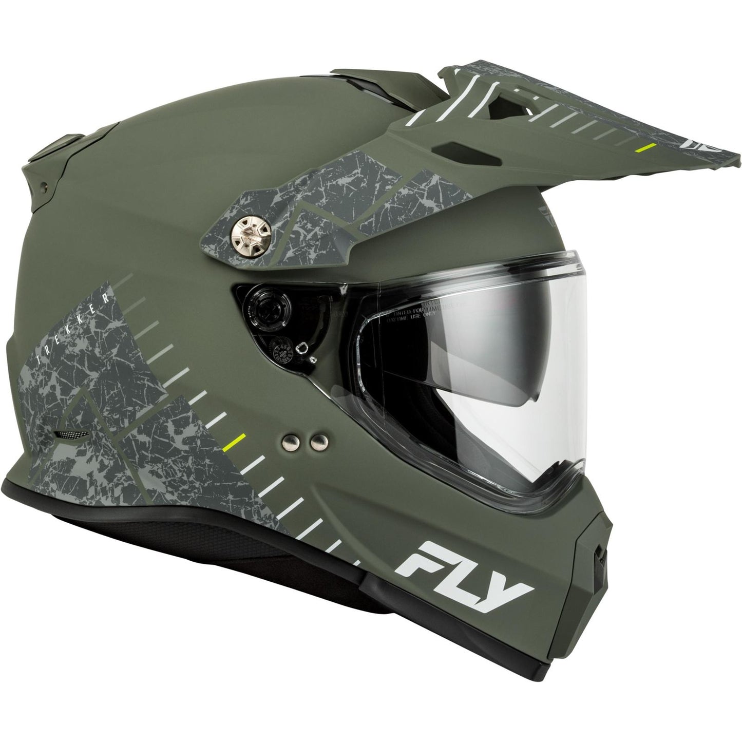 FLY Racing Trekker Granite Helmet - Sage/Grey_2154884